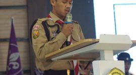 Ketua Racana Wiyata Mandala IPI Garut Rizki Faturrohman, (Foto:Istimewa*).