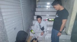Sat Res Narkoba Polres Garut amankan puluhan botol miras tanpa izin, (Foto:Istimewa*).