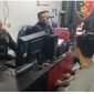 Pelaku pencurian R2 saat di BAP, (Foto:Istimewwa).