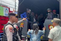 Puluhan preman di garut diamankan Polres Garut, (Foto:Istimewa).