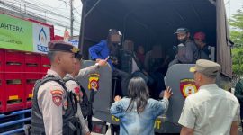 Puluhan preman di garut diamankan Polres Garut, (Foto:Istimewa).