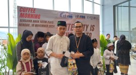 Informa Citimall Garut santuni anak yatim asuhan YPI Al Usman Sucinaraja, (Foto:istimewa). 