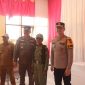 Kapolres Garut, AKBP Mochamad Fajar Gemilang , S.I.K., M.H., M.I.K., saat pengecekan TPS, (Foto:Istimewa).