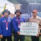 Pemerintah Kabupaten (Pemkab) Garut melalui Pelaksana Harian (Plh) Sekretaris Daerah (Sekda), Didit Fajar Putradi, mengukuhkan 150 kader relawan Kampung Siaga Bencana (KSB) di Lapang Sepakbola Desa Barusari, Kecamatan Pasirwangi, Minggu (15/12/2024). 
