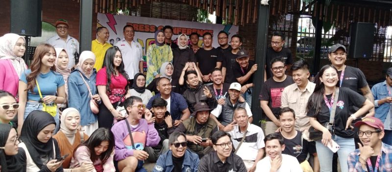 Sedjiwa Fest 2024, festival musik pertama dengan skala besar di wilayah di kabupatten garut, (Foto:Istimewa).