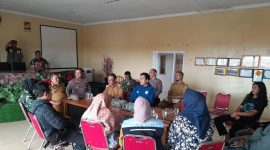 Polsek Wanaraja mediasi peternak puyuh dan warga, (Foto:istimewa).