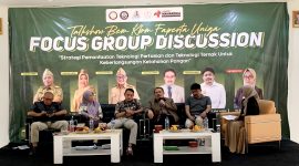 Sebagai respons terhadap program unggulan pemerintah pusat mengenai swasembada pangan, Badan Eksekutif Mahasiswa (BEM) Keluarga Besar Mahasiswa (KBM) Fakultas Pertanian Universitas Garut (UNIGA) menggelar Focus Group Discussion (FGD) dengan tujuan merumuskan strategi pemanfaatan teknologi terkini untuk memperkuat ketahanan pangan. 