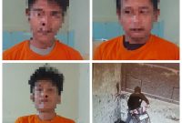 Polres Garut melalui Polsek Tarogong Kidul berhasil mengungkap kasus pencurian kendaraan bermotor (R-2) dan penadahan yang melibatkan tiga orang pelaku. 
