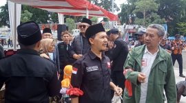 pasukan Barisan Nusantara Pembela Merah Putih (BNP - MP) Garut  dengan dipimpin langsung oleh Ketua Umum (Ketum BNP - MP),KH.Aceng Abdul Mujib telah menggelar apel kebangsaan yang bertempat di alun -alun ,jalan Ahmad Yani, Kelurahan Paminggir, kecamatan Garut kota,  kabupaten Garut, Jawa Barat. Selasa (4/02/2025).