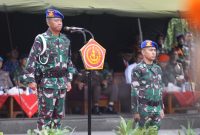 Irdam III/Siliwangi, Brigjen TNI Trias Wijanarko, S.I.P., M.H.I., mewakili Dankogartap II/Bandung, Mayjen TNI Dadang Arif Abdurahman, S.E., M.Si., CHRMP., memimpin Gelar Operasi Penegakan Ketertiban (Opsgaktib) dan Operasi Yustisi Polisi Militer Tahun 2025 di depan Gedung Sate Jl. Diponegoro Kota Bandung, Senin (10/02/2025).