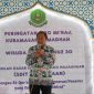 |Staf Ahli Bupati Bidang Kemasyarakatan dan Sumber Daya Manusia (SDM) Kabupaten Garut, Maskut Farid, memberikan apresiasi atas nama Pemerintah Kabupaten Garut (Pemkab) terhadap seluruh peserta wisuda Hafidz Juz 30 di Sekolah Dasar Islam Terpadu (SDIT) Najaahan, Jl. Raya Garut - Cikajang No. 109, Kecamatan Bayongbong, Kabupaten Garut, Rabu (26/2/2025).
