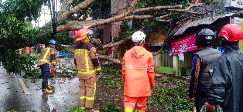 Cuaca ekstrem berupa angin kencang dan hujan deras melanda sejumlah wilayah di Kabupaten Garut pada Kamis (13/3/2025) sore. Akibatnya, puluhan rumah mengalami kerusakan, sementara longsor di Kecamatan Limbangan menghambat akses jalan nasional.