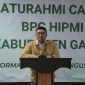 Bupati Garut, Abdusy Syakur Amin, menghadiri acara Silaturahmi Cabang (Silatcab) Badan Pengurus Cabang (BPC) Himpunan Pengusaha Muda Indonesia (HIPMI) Kabupaten Garut, yang dilaksanakan di Aula Rancabango Hotel and Resort, Kabupaten Garut, Minggu (16/3/2025).
