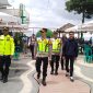 Kapolres Garut AKBP Mochamad Fajar Gemilang melakukan peninjauan langsung terhadap pengamanan di objek wisata Darajat, yang merupakan salah satu destinasi favorit di Garut bagi wisatawan selama liburan Lebaran. Rabu (02/04/2025).