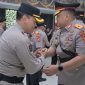 Kepolisian Daerah Jawa Barat menggelar Upacara Serah Terima Jabatan (Sertijab) sejumlah pejabat utama di lingkungan Polda Jabar, Selasa (8/4/2025).