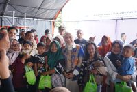 Wakil Bupati Garut, dr. Hj. Putri Karlina, meninjau langsung pelaksanaan Roadshow Pelayanan Terpadu di Kecamatan Wanaraja, Kamis (10/4/2025).