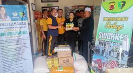 Sidokkes Polres Garut kembali menggelar kegiatan sosial 
