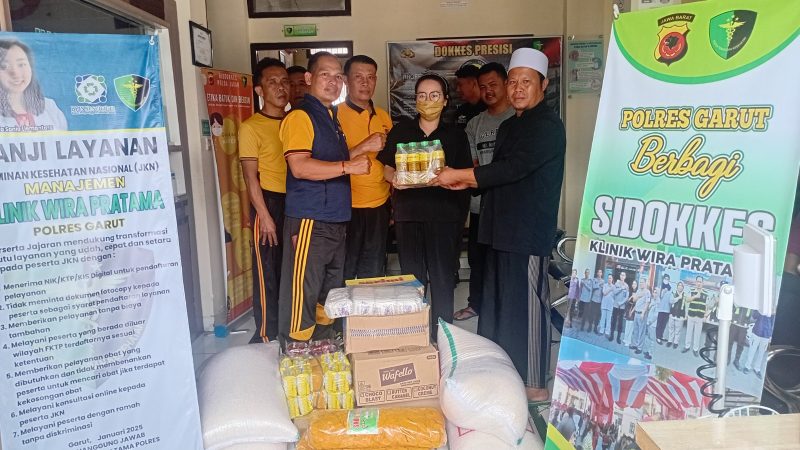 Sidokkes Polres Garut kembali menggelar kegiatan sosial 