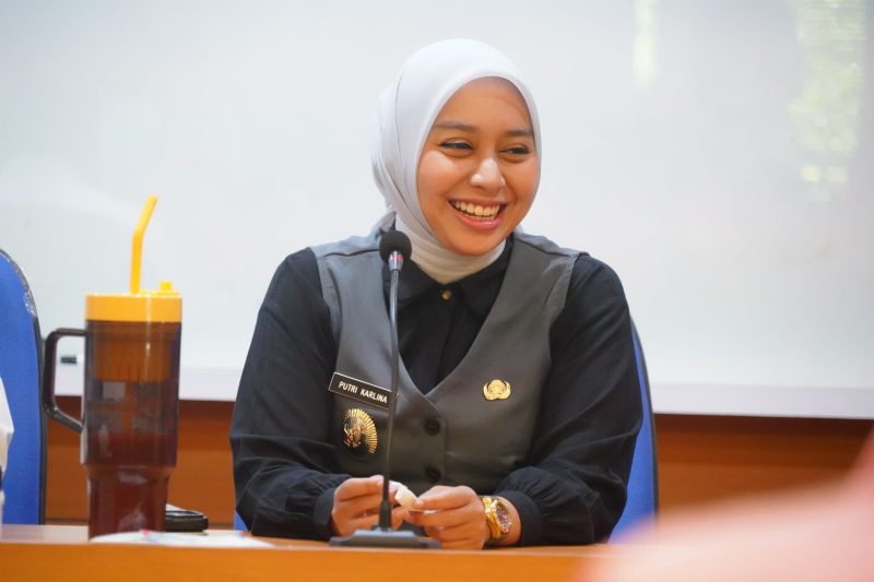 Wakil Bupati Garut, Putri Karlina, menerima kunjungan silaturahmi dari Perkumpulan Jasa Boga Indonesia (PJBI) Kabupaten Garut, Rabu (23/4/2025), di Kantor Wakil Bupati Garut, Kecamatan Tarogong Kidul.