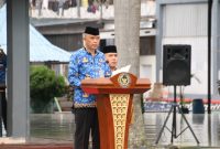 Dalam rangka memperingati Hari Kebangkitan Nasional ke-117, Lembaga Pemasyarakatan (Lapas) Kelas IIA Garut menggelar upacara bendera pada Selasa (20/5/2025) dengan khidmat.
