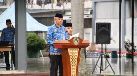 Dalam rangka memperingati Hari Kebangkitan Nasional ke-117, Lembaga Pemasyarakatan (Lapas) Kelas IIA Garut menggelar upacara bendera pada Selasa (20/5/2025) dengan khidmat.