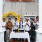 Bupati Garut, Abdusy Syakur Amin, menghadiri acara Peresmian Perpustakaan Desa Pamalayan, Kecamatan Cisewu, Kabupaten Garut, Rabu (21/5/2025).