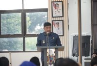 Bupati Garut Abdusy Syakur Amin Pimpin Rakor di Dinsos Garut