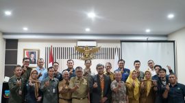 Rapat penanganan air bersih desa Sukalksana Sucinaraja