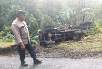 Kecelakaan tunggal di Gunung Gelap