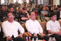 Kadiskominfo Garut Mrgiyanto menghadiri acara Halal Bihalal Kesatuan Niaga Celluler Indonesia 