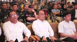 Kadiskominfo Garut Mrgiyanto menghadiri acara Halal Bihalal Kesatuan Niaga Celluler Indonesia 