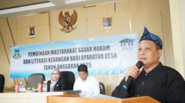 Pembinaan sadar hukum di kecamatan Wanaraja