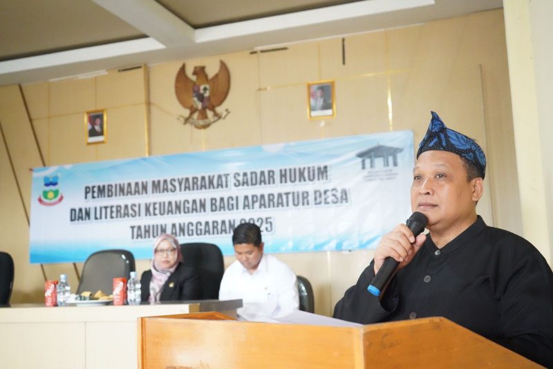 Pembinaan sadar hukum di kecamatan Wanaraja