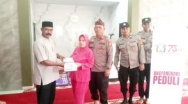 Bakti Religi Polres Garut di Masjid At-Taqwa