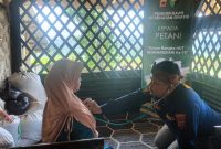 Puluhan petani garut dapatkan cek kesehatan gratis dari Polres Garut