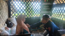Puluhan petani garut dapatkan cek kesehatan gratis dari Polres Garut