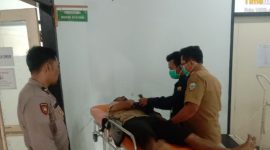 Laka lantas di Cisurupan Pengendara patah pundak 
