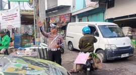 Giat Polsek Karangpawitan gatur pagi