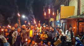 Foto: Polres Garut lakukan pengamanan pawai obor