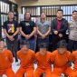 Foto: 5 Pelaku pengeroyokan dengan sajam