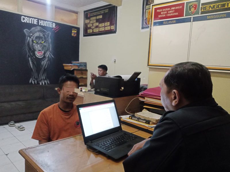 Foto:Pelaku Curanmor di Cisurupan