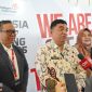 Bupati Garut, Abdusy Syakur Amin, menghadiri acara pembukaan event Indonesia Digital Learning (IDL) for Great Teacher 2025 bagi 500 Guru SD/SMP di Kabupaten Garut, yang dilaksanakan di Ballroom Hotel Santika Garut, Jalan Cipanas Baru, Kecamatan Tarogong Kaler, Kabupaten Garut, Sabtu (12/7/2025).