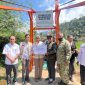 Wakil Bupati Garut, Putri Karlina, melaksanakan kunjungan kerja ke Kecamatan Talegong dalam rangka peresmian Jembatan Harapan Palatar, bertempat di Kecamatan Talegong, Kabupaten Garut, Rabu (6/8/2025).
