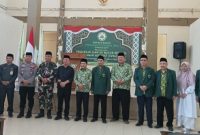 Seluruh Dewan Masjid Indonesia (DMI)cabang tiap kecamatan di lingkungan kabupaten Garut mengikuti kegiatan pembinaan jama'ah masjid berbasis pemahaman moderat (tawassuth) yang di gelar oleh Pimpinan Daerah (PD) DMI Garut, Jawa Barat, di aula Islamik Center,jalan Pramuka Garut, Kamis (07/08/2025).