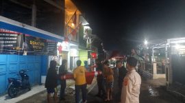 Suasana semarak menyambut HUT Kemerdekaan RI ke-80 terasa begitu kental di Desa Panyindangan, Kecamatan Pakenjeng, Kabupaten Garut, Sabtu malam (9/8/2025).