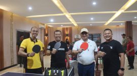 Dalam rangka menyambut Hari Ulang Tahun (HUT) ke-80 Kemerdekaan Republik Indonesia, Polres Garut menggelar kegiatan olahraga bersama yang berlangsung di Lapang Apel Mapolres Garut, Sabtu (16/8) pagi.