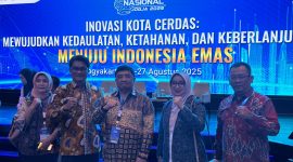 Bupati Garut, Abdusy Syakur Amin, menghadiri acara Smart City Business Matchmarking yang berlangsung di Hotel Tentrem Yogyakarta, Kota Yogyakarta, Rabu (27/8/2025).