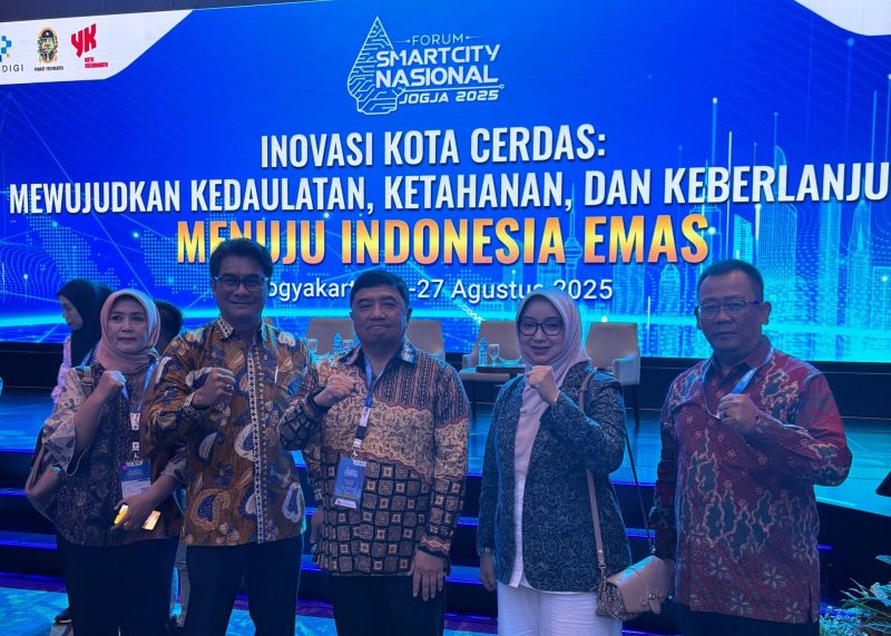 Bupati Garut, Abdusy Syakur Amin, menghadiri acara Smart City Business Matchmarking yang berlangsung di Hotel Tentrem Yogyakarta, Kota Yogyakarta, Rabu (27/8/2025).
