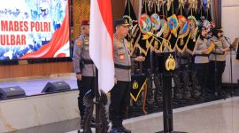 Kapolri Jenderal Polisi Drs. Listyo Sigit Prabowo melantik sejumlah pejabat utama (PJU) Mabes Polri dan jajaran Kapolda. Pelantikan diselenggarakan di Rupatama Mabes Polri, Jakarta Selatan.