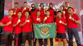 Kontingen Karate Kodam III/Siliwangi berhasil menorehkan prestasi gemilang pada ajang Kejuaraan Karate Open Tournament Piala Panglima TNI Tahun 2025 yang digelar di Gedung BSCC Dome, Kota Balikpapan, Jumat s.d Minggu (19–21) September 2025. (21/9/2025).